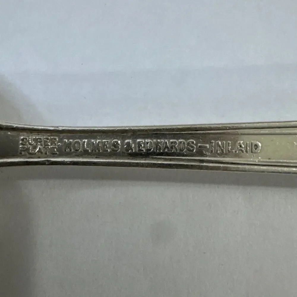 Vintage Holmes & Edwards Place Setting - Century - Silverplate Inlaid Flatware
